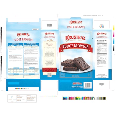 Krusteaz Krusteaz Fudge Brownie Cake Mix 7lbs, PK6 732-0620